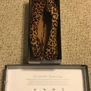 LEOPARD Dr.Scholl's flat shoes.💋
